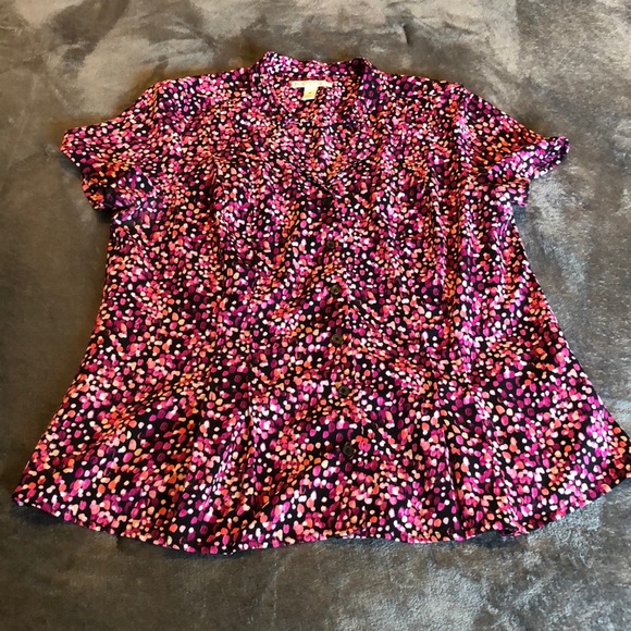 Women’s size medium Dana Buchman button down shirt - Picture 1 of 10